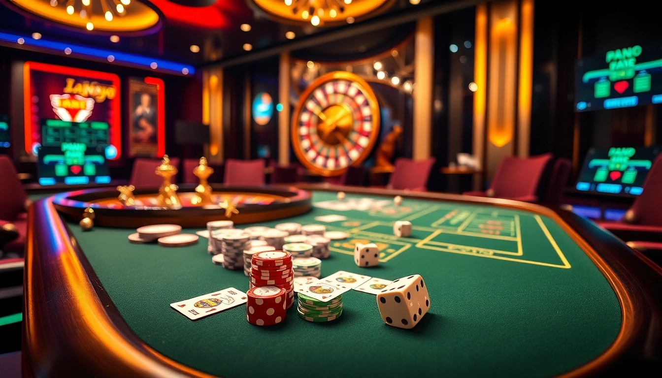 Experience the thrill of jun 88 in an elegant casino atmosphere filled with vibrant games and luxurious decor.