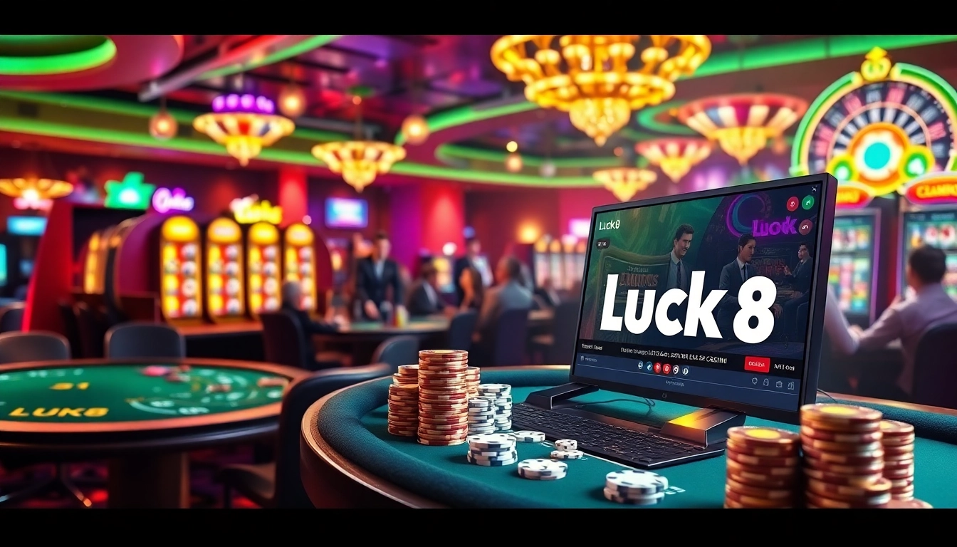 Experience thrilling moments at https://luck8.discount/ with Casino games and exciting betting activities.