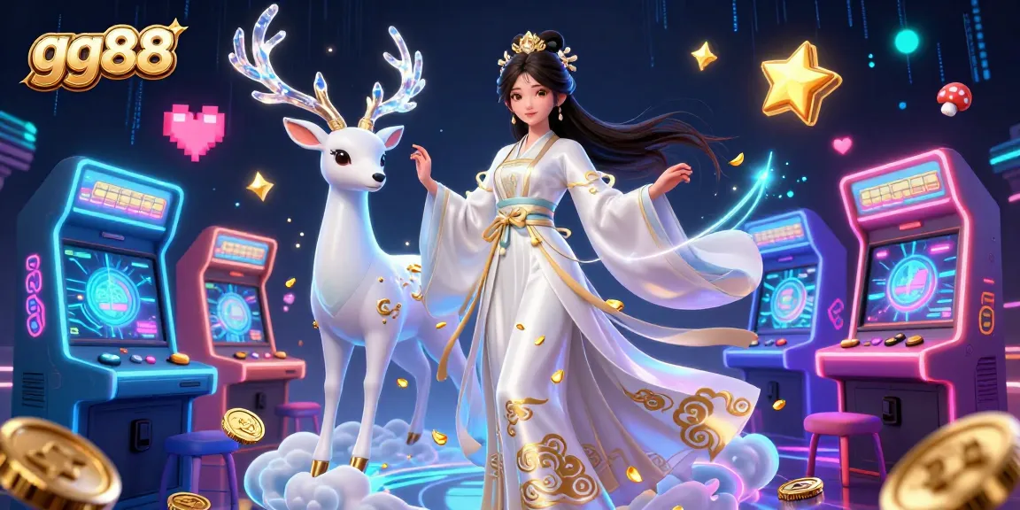 Experience thrilling gaming moments at gg88 with vibrant character animations and casino machines.