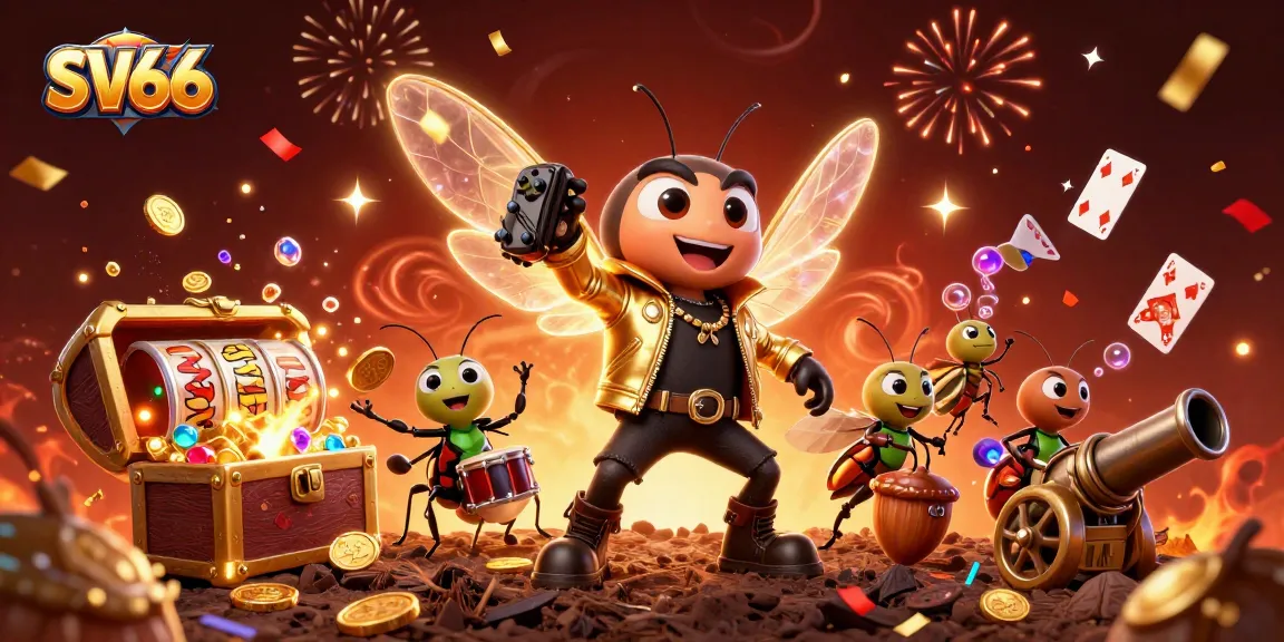 SV66 engages players with exciting animated scenes full of vibrant casino elements and characters.