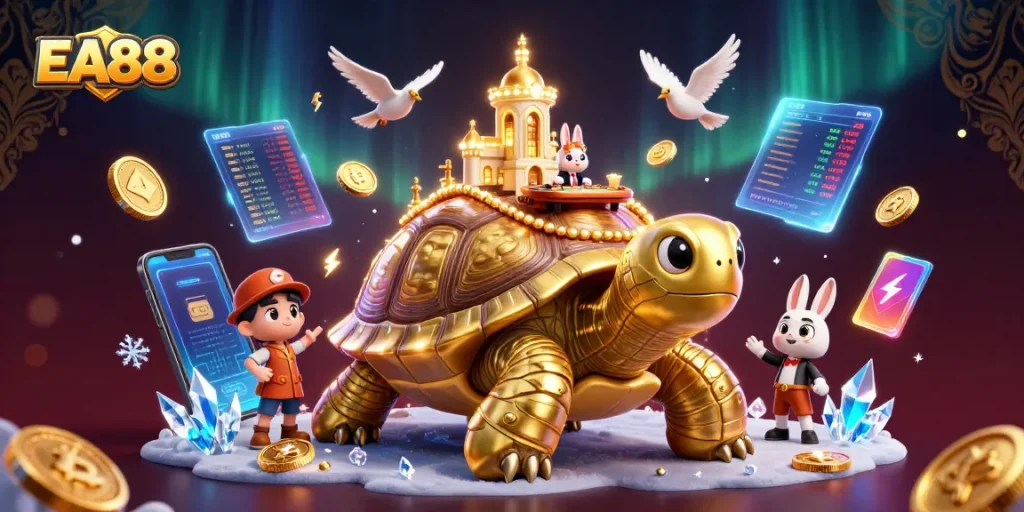 Experience thrilling gaming adventures at EA88 with vibrant scenes of fortune and fun.